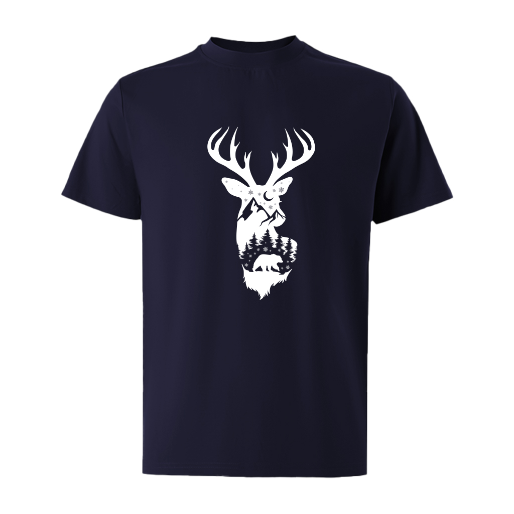 Áo phông nam giáng sinh noel form rộng cổ tròn vải cotton thoáng mát 1792 Miucho Iconic in artwork_thumbnail_19