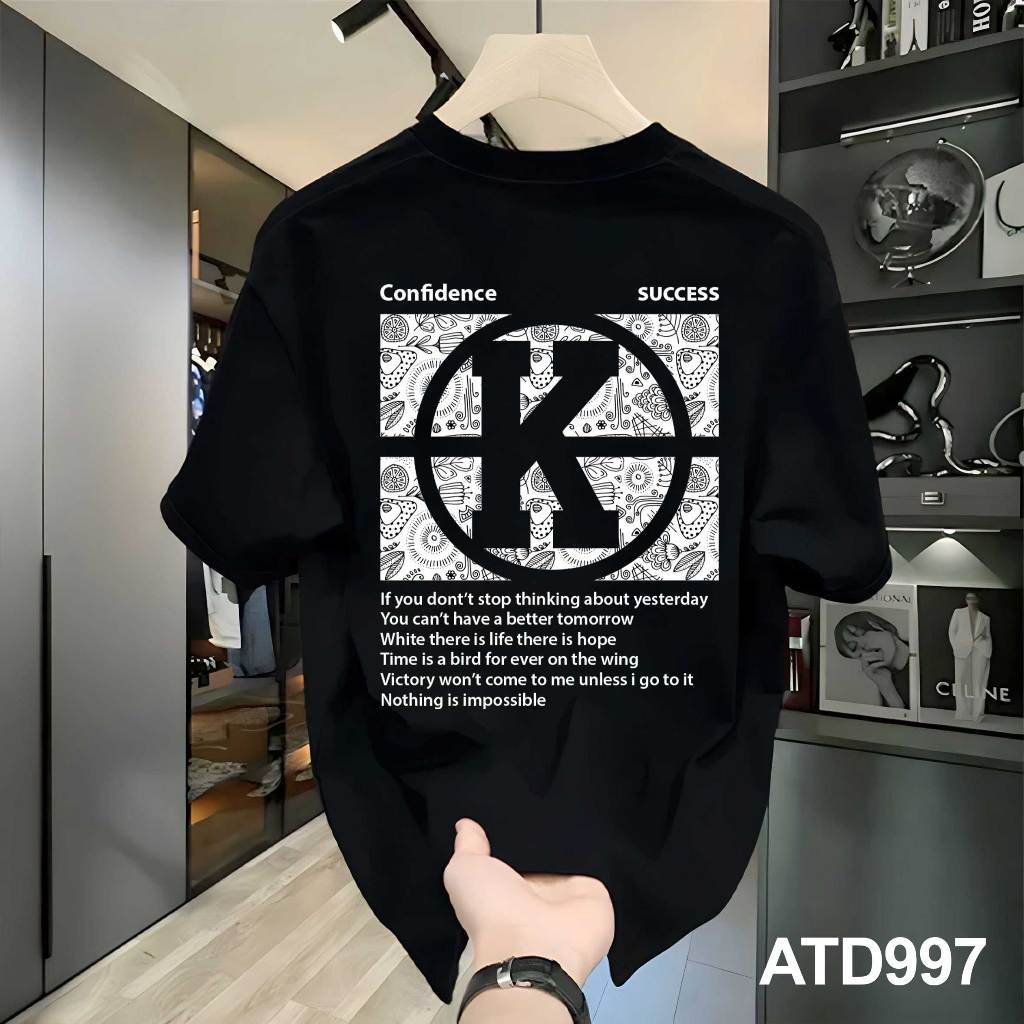 Áo phông form rộng nam local brand đủ size ATD997 Miucho Iconic tay ngắn cổ tròn in mix_thumbnail_1