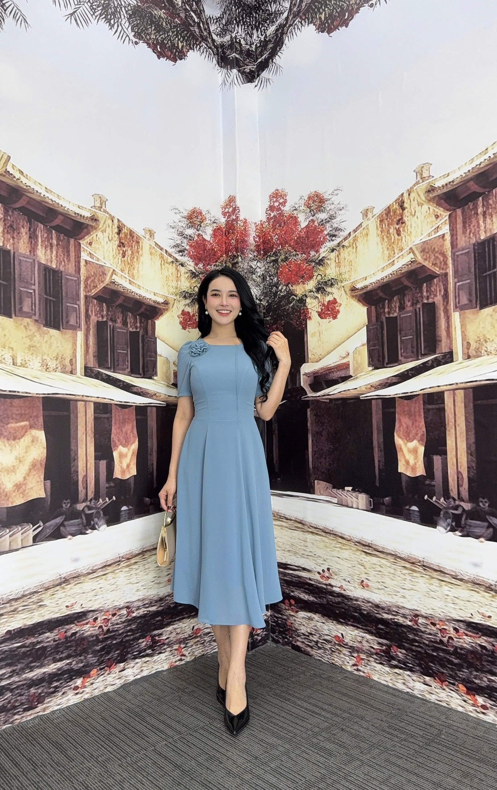 Đầm xòe - Y2001 - Thương hiệu Zonbig_thumbnail_4