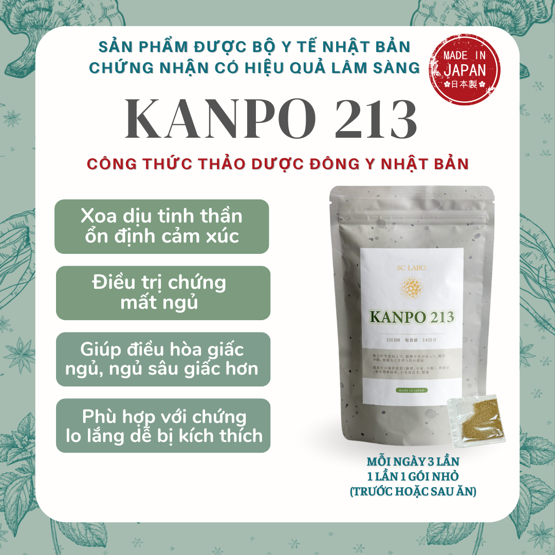 KANPO 213 – Sài Hồ Gia Long Cốt Mẫu Lệ Thang
