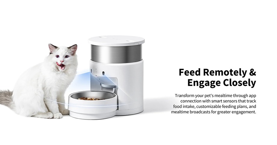 PETKIT Element 3 Infinity Automatic Pet Feeder - 5L