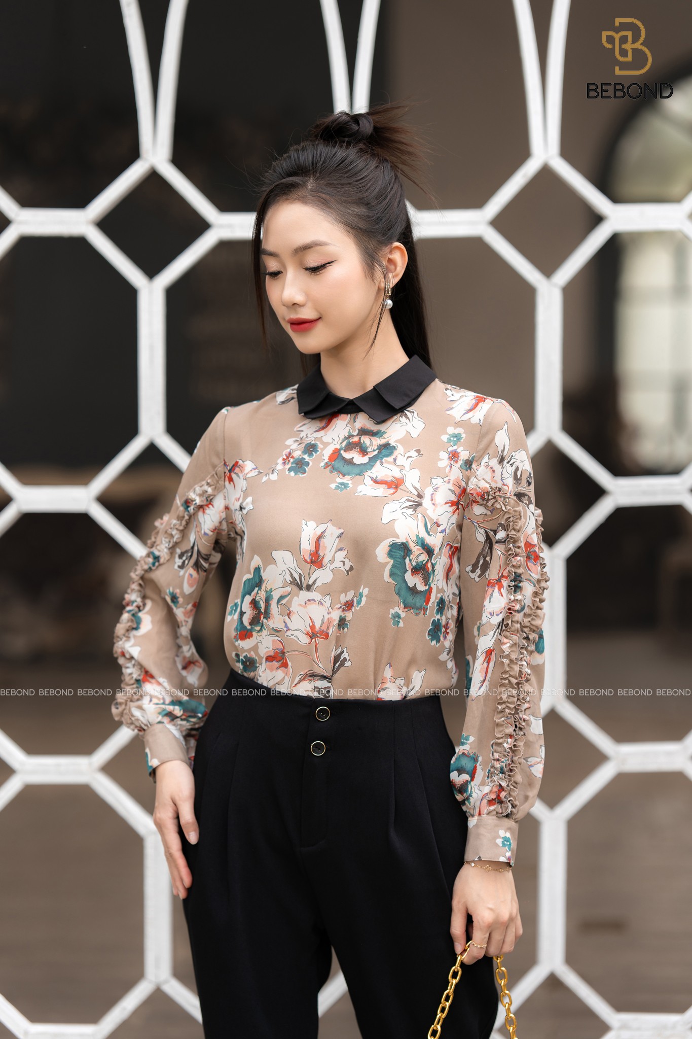 Set áo sơ mi Mavi -Quần baggy Cadie