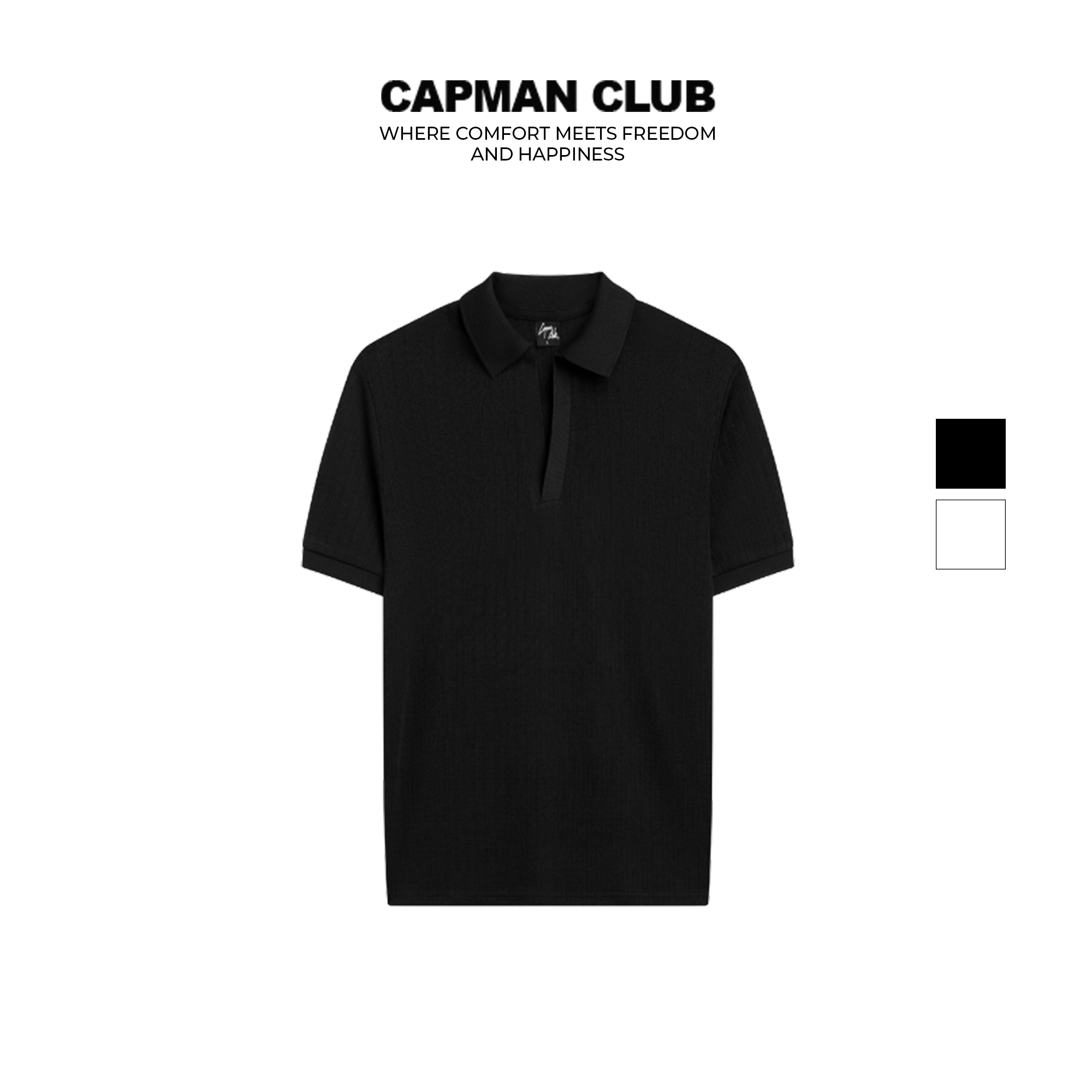 Áo thun polo BODY CỔ V fit người tôn dáng dành cho nam_thumbnail_0