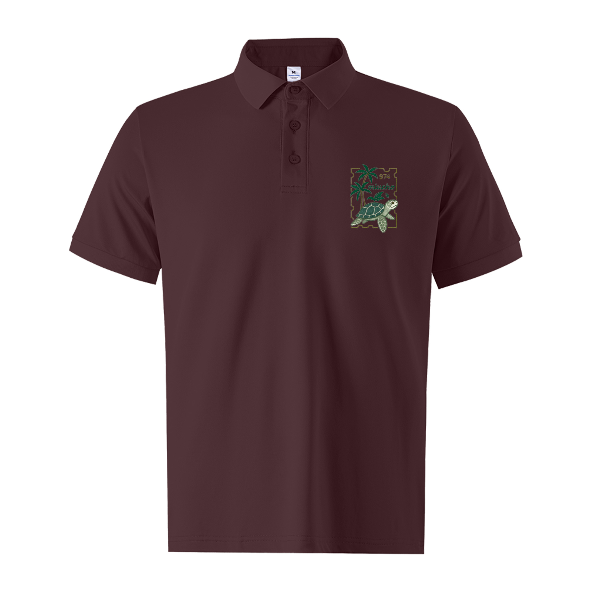 Áo polo nam form regular PLCSD2392 Miucho Iconic vải cá sấu đứng form thoáng mát in artwork_thumbnail_11