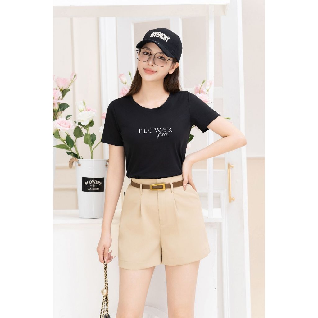 [Form Vừa] Áo phông nữ LOZA dáng suông vừa chất liệu thun 95% cotton - G0136_thumbnail_6