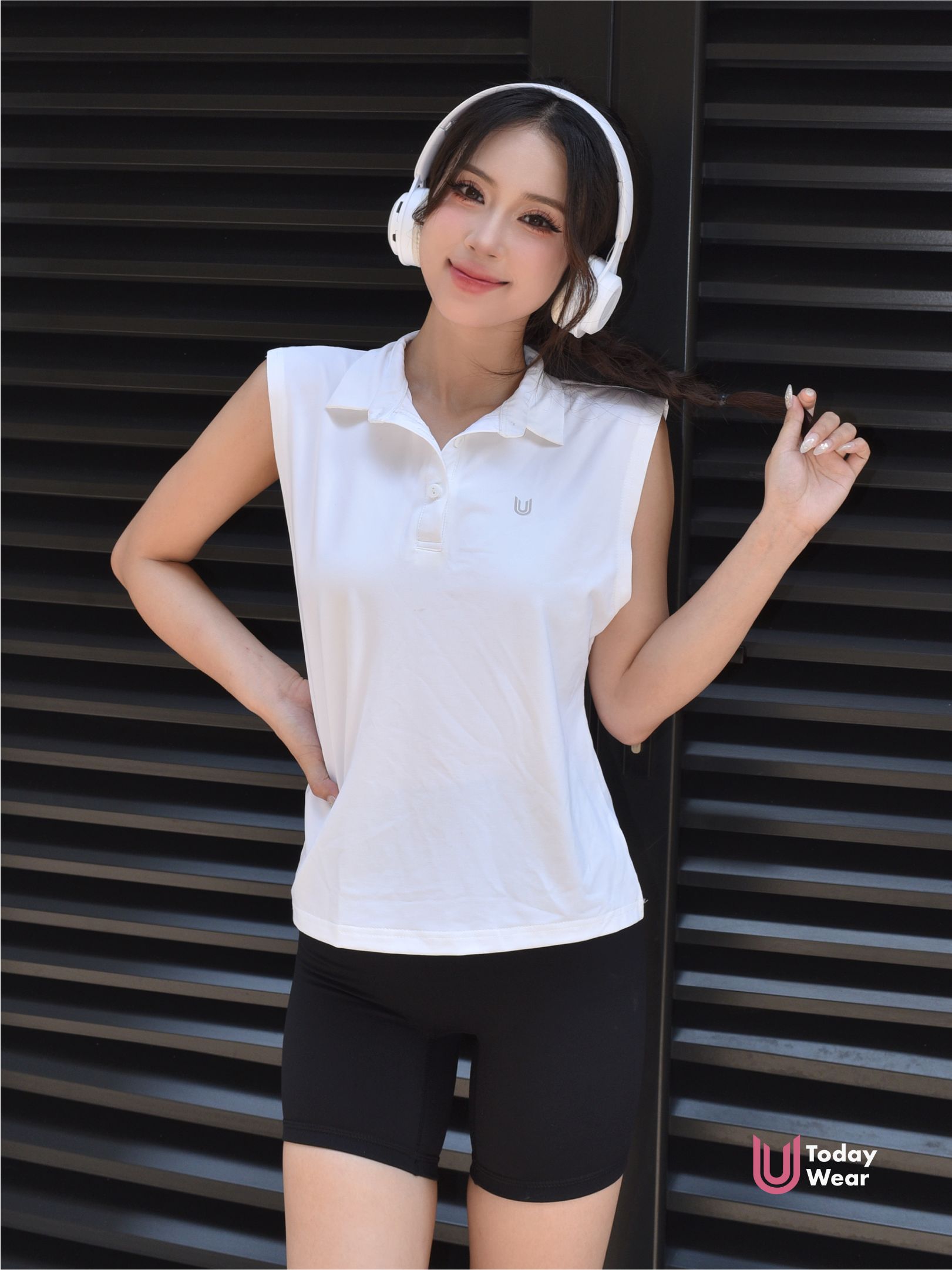 Áo thể thao cổ polo nữ Ceci Top_thumbnail_5