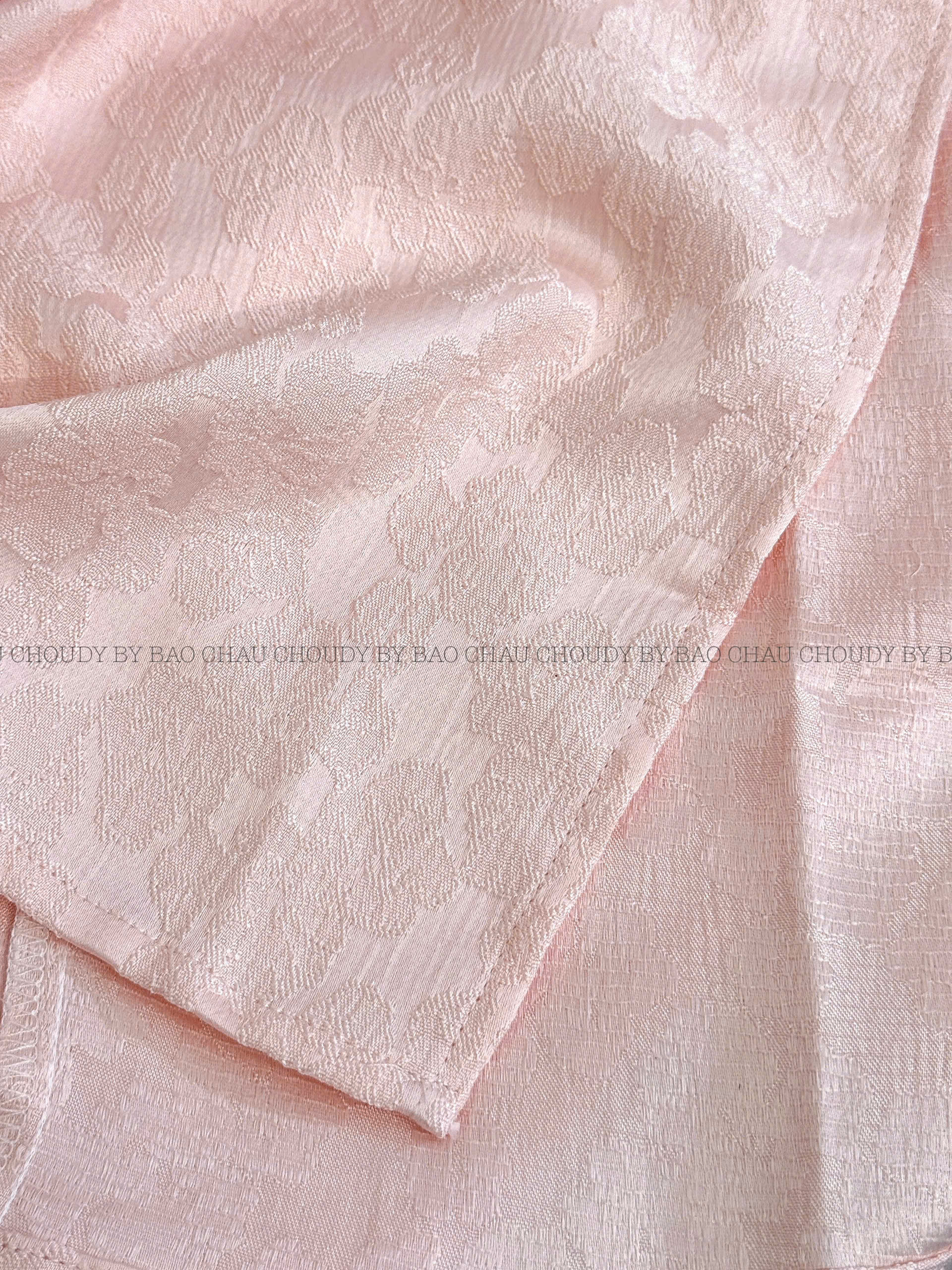 SALE A807 ÁO DÀI HỒNG BÉ GÁI_thumbnail_5