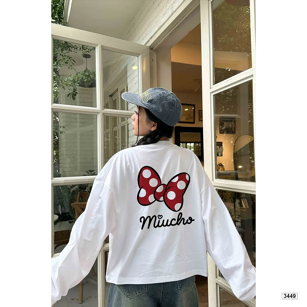 Áo thun boxy tay dài Kitty siêu yêu Miucho 3449_thumbnail_3