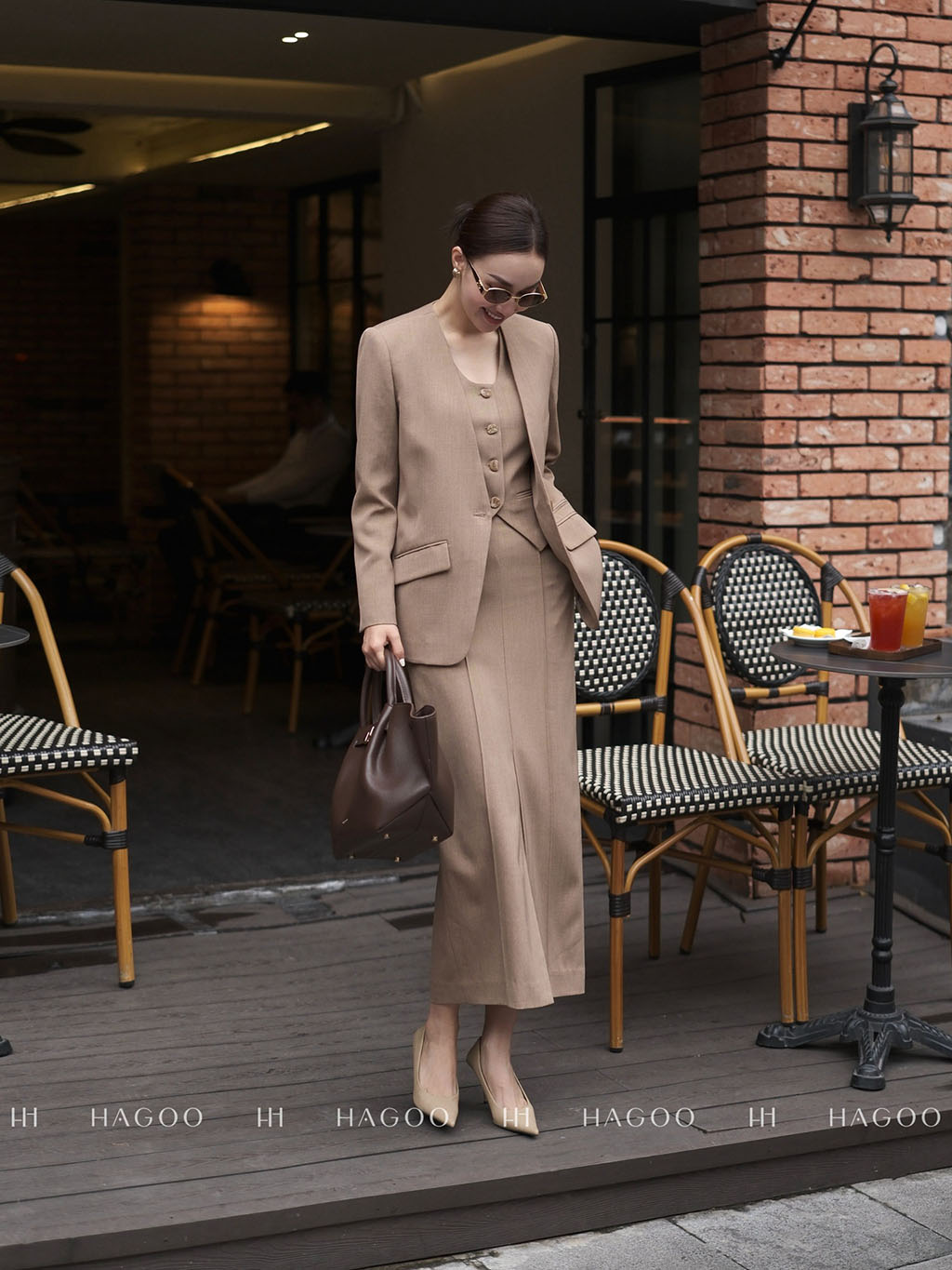 Blazer không ve bổ cơi đôi HAGOO_thumbnail_6