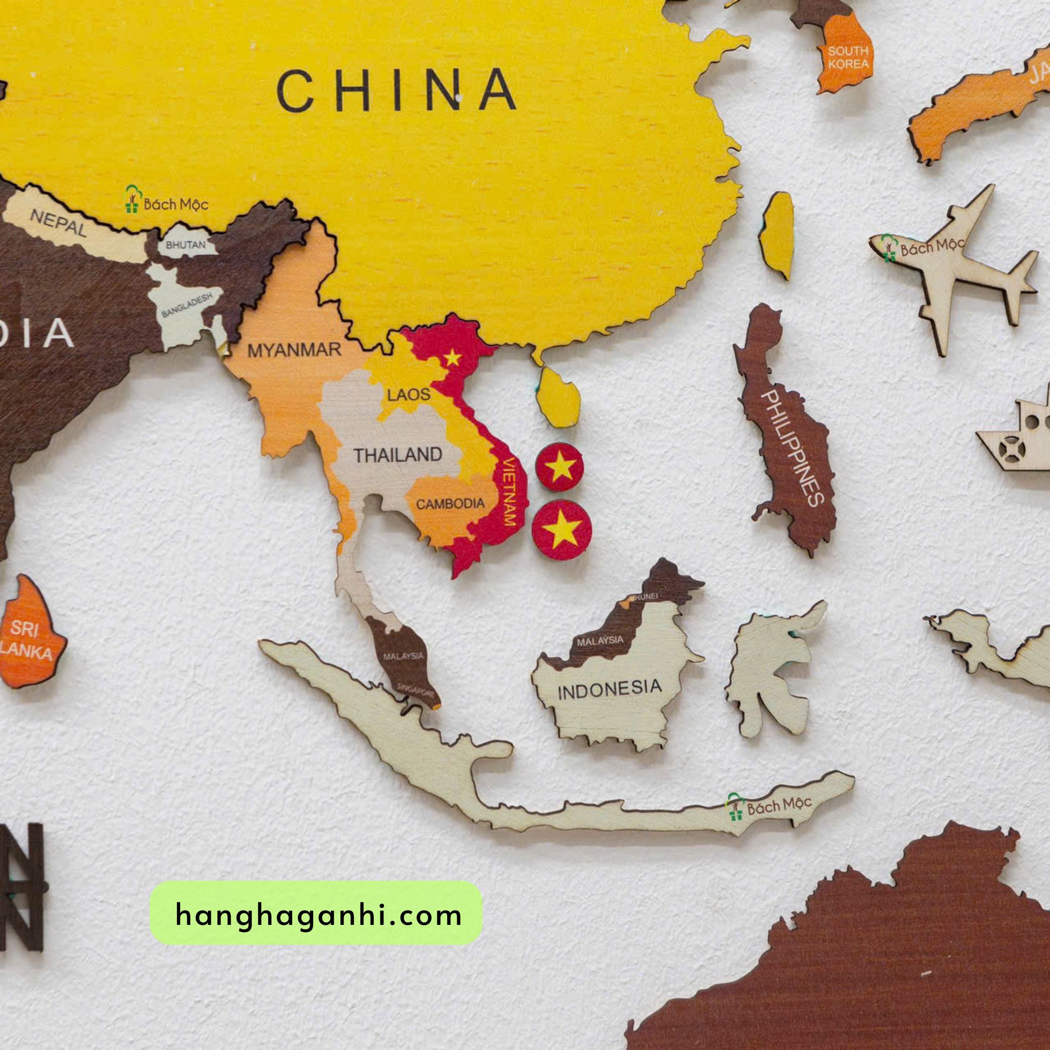 Bản đồ gỗ dán tường Bản đồ thế giới 130x150cm_thumbnail_6