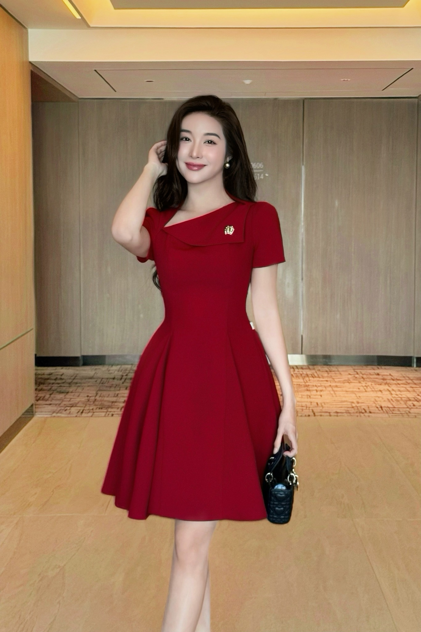 Red Alva Dress