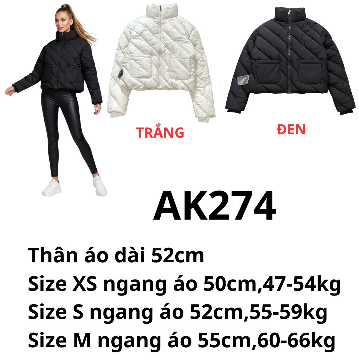 AK274- ÁO PHAO ZR