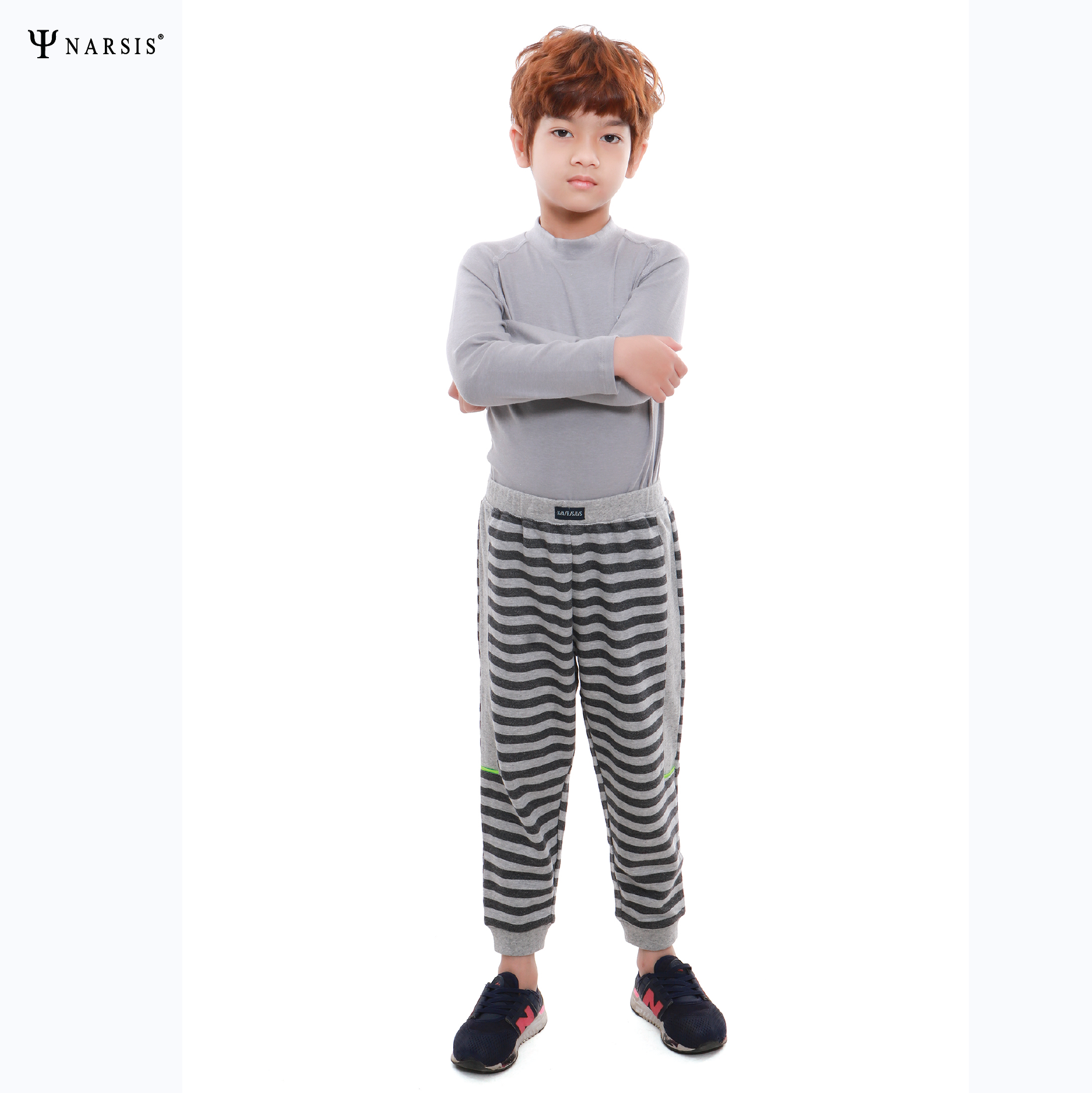 QUẦN THU ĐÔNG BÉ TRAI KG9008 NARSIS CHẤT LIỆU THOÁNG MÁT, DỄ CHỊU, THOẢI MÁI CẢ NGÀY, DỄ VẬN ĐỘNG_thumbnail_2