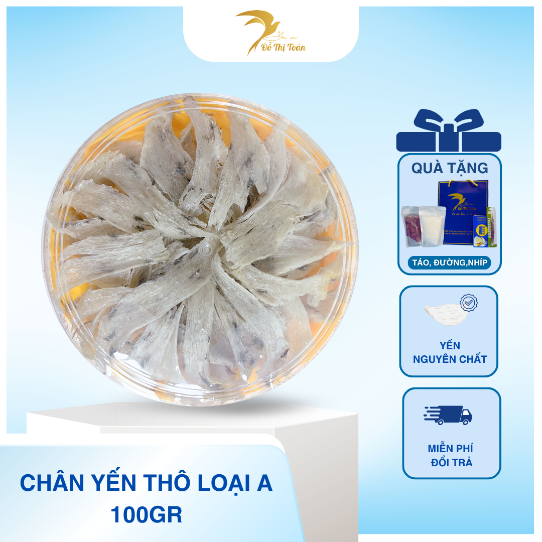 [T20] CHÂN YẾN THÔ L1- HỘP 100GR