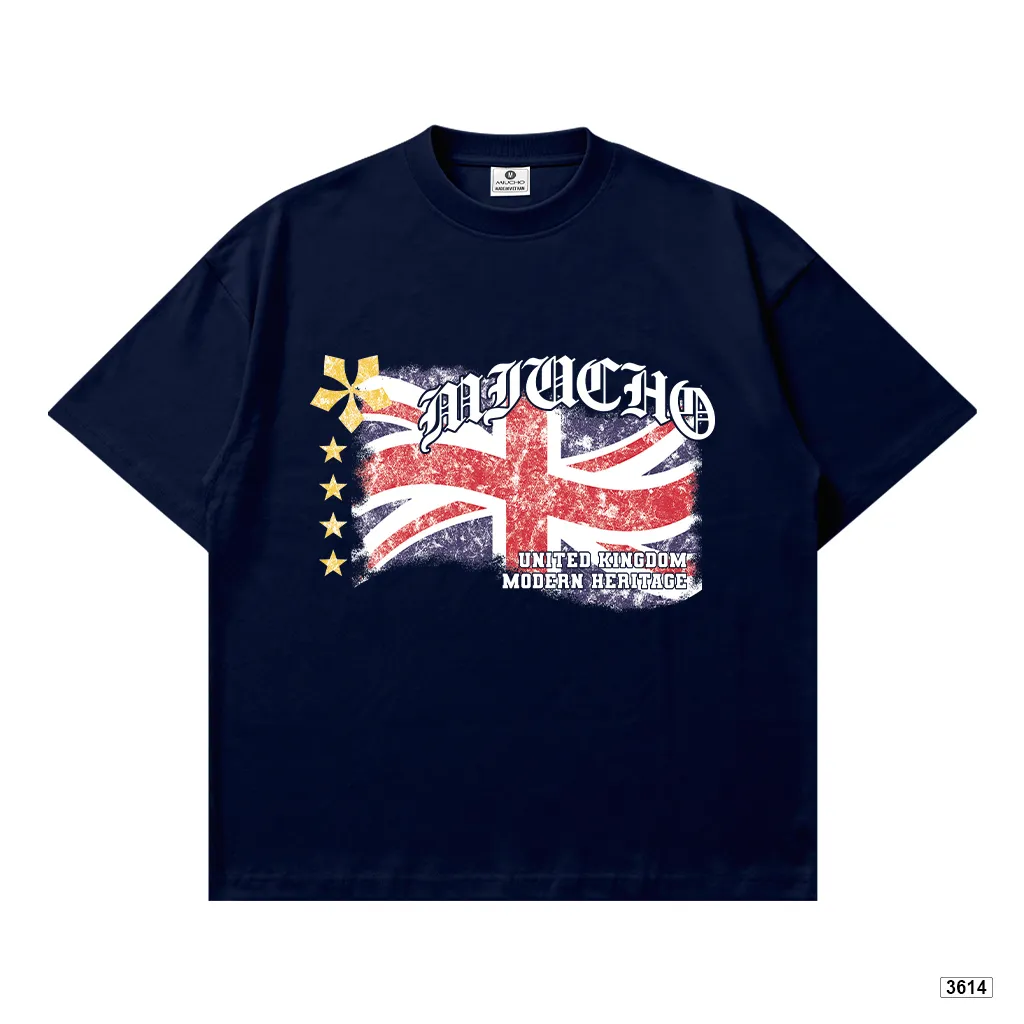 Áo thun unisex form boxy phong cách retro Miucho 3614_thumbnail_15