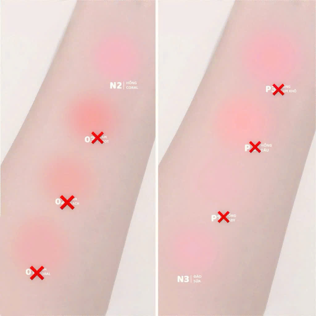 SALE K44 PHẤN MÁ HỒNG