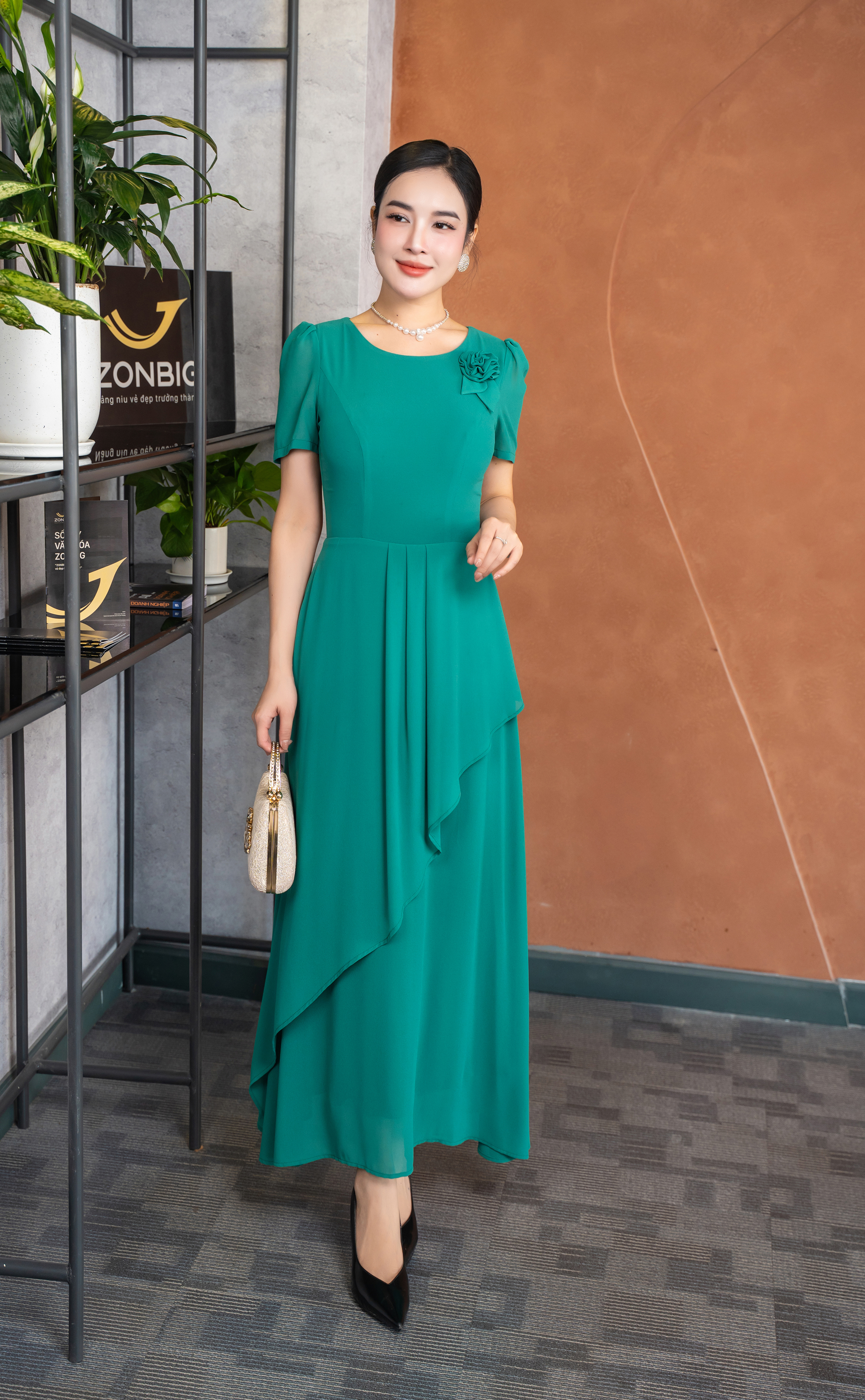 Đầm xòe - Y1959 - Thương hiệu Zonbig_thumbnail_5