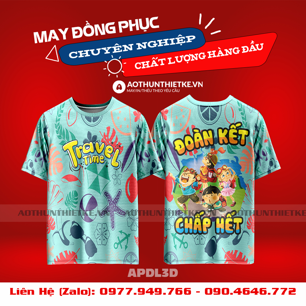 Áo Phông Du Lịch 3D-TK81