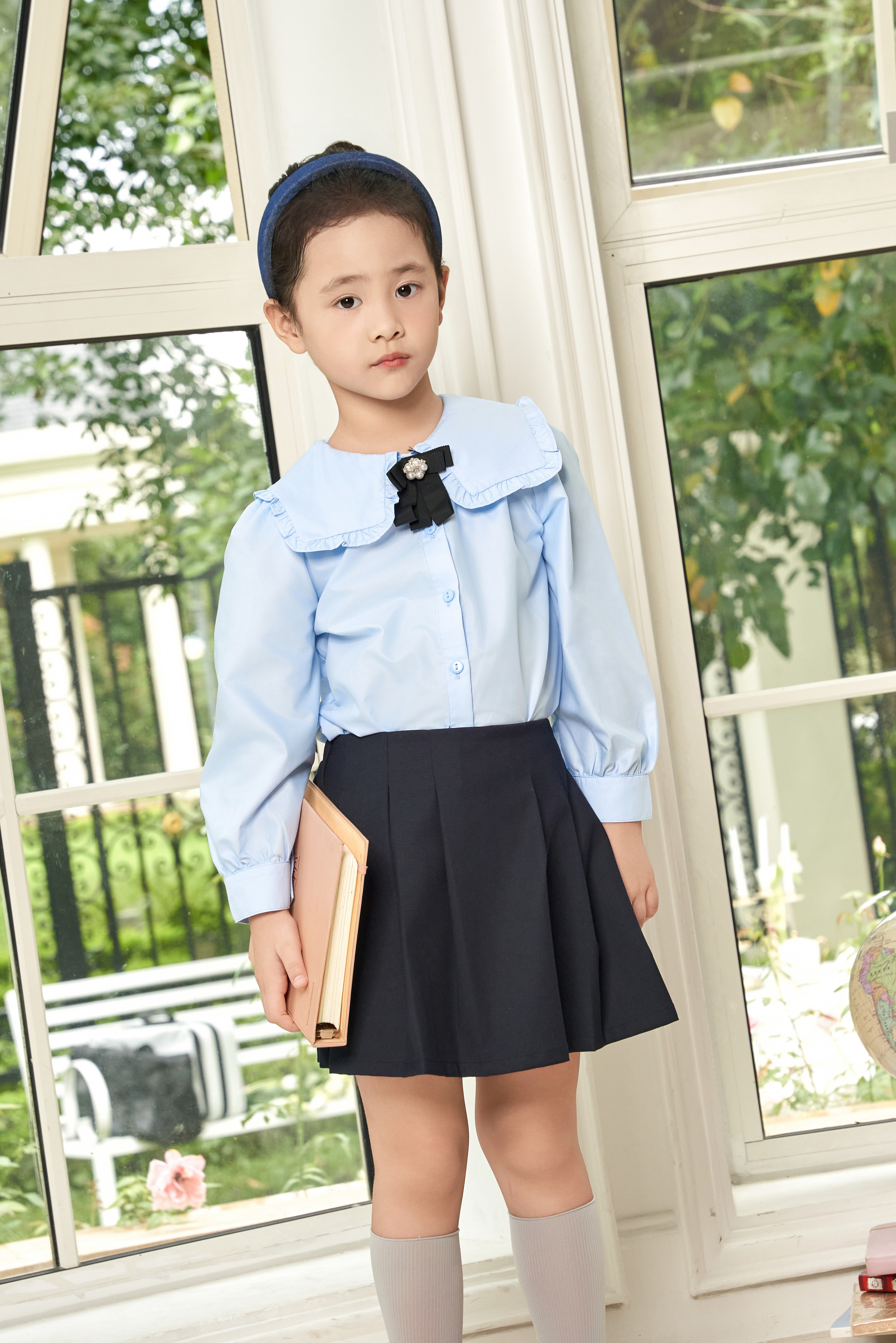 Quần short giả váy xếp ly thân trước_thumbnail_0