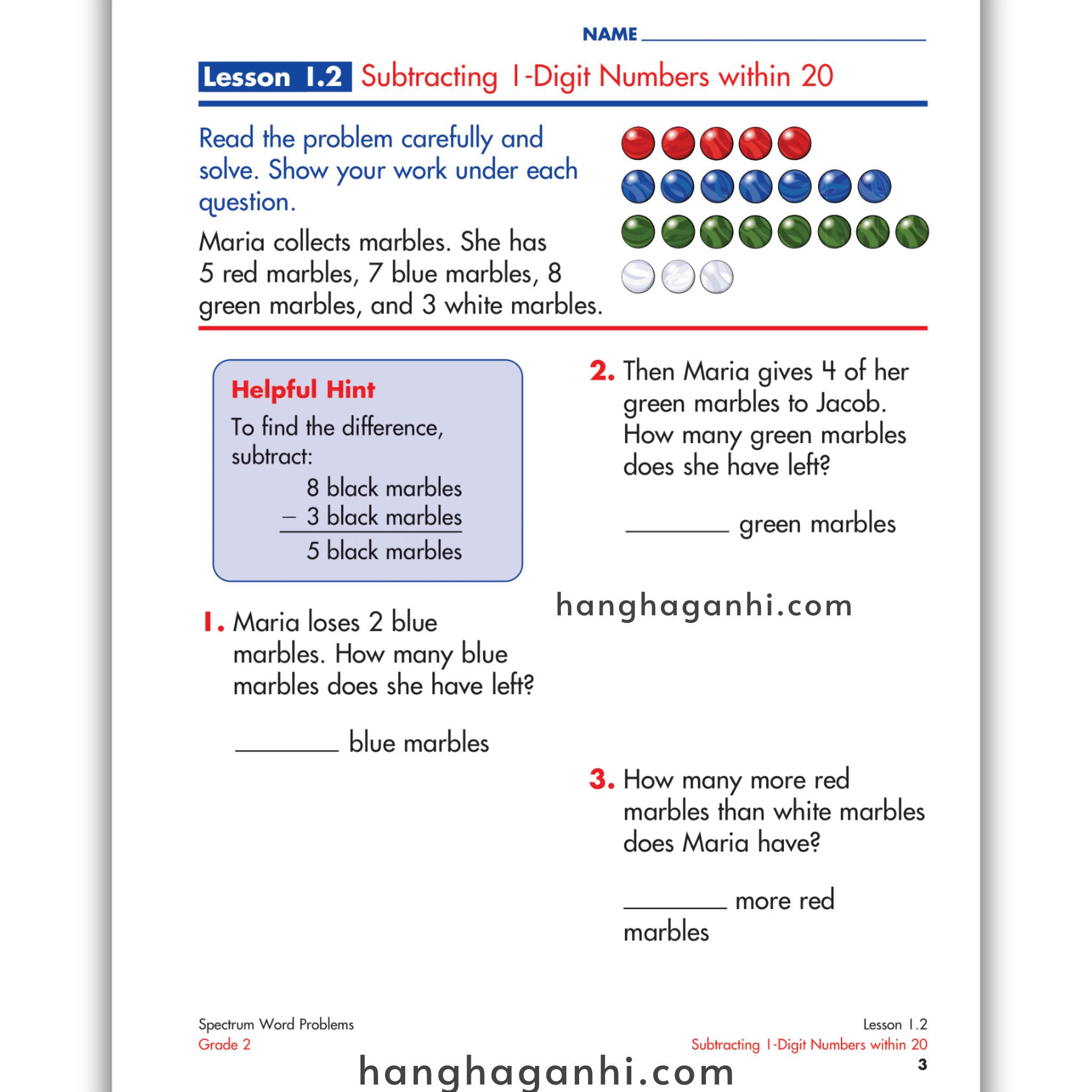 Sách Spectrum Word Problems Workbook Grade 2_thumbnail_5