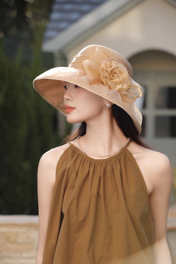 Mũ vành rộng có nơ hoa Hàn Quốc HZ2516_thumbnail_33