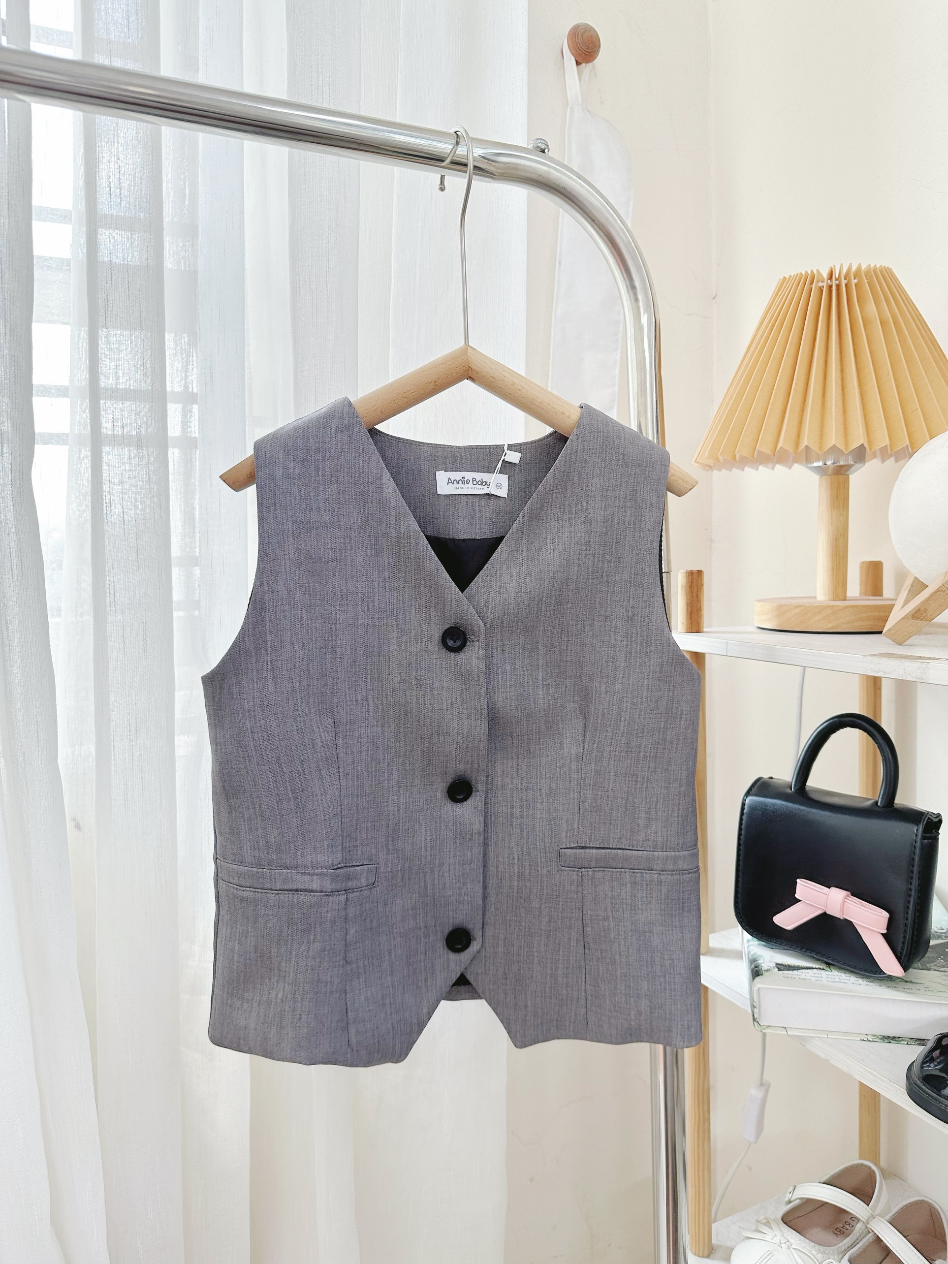 Áo gile bé gái GL24001