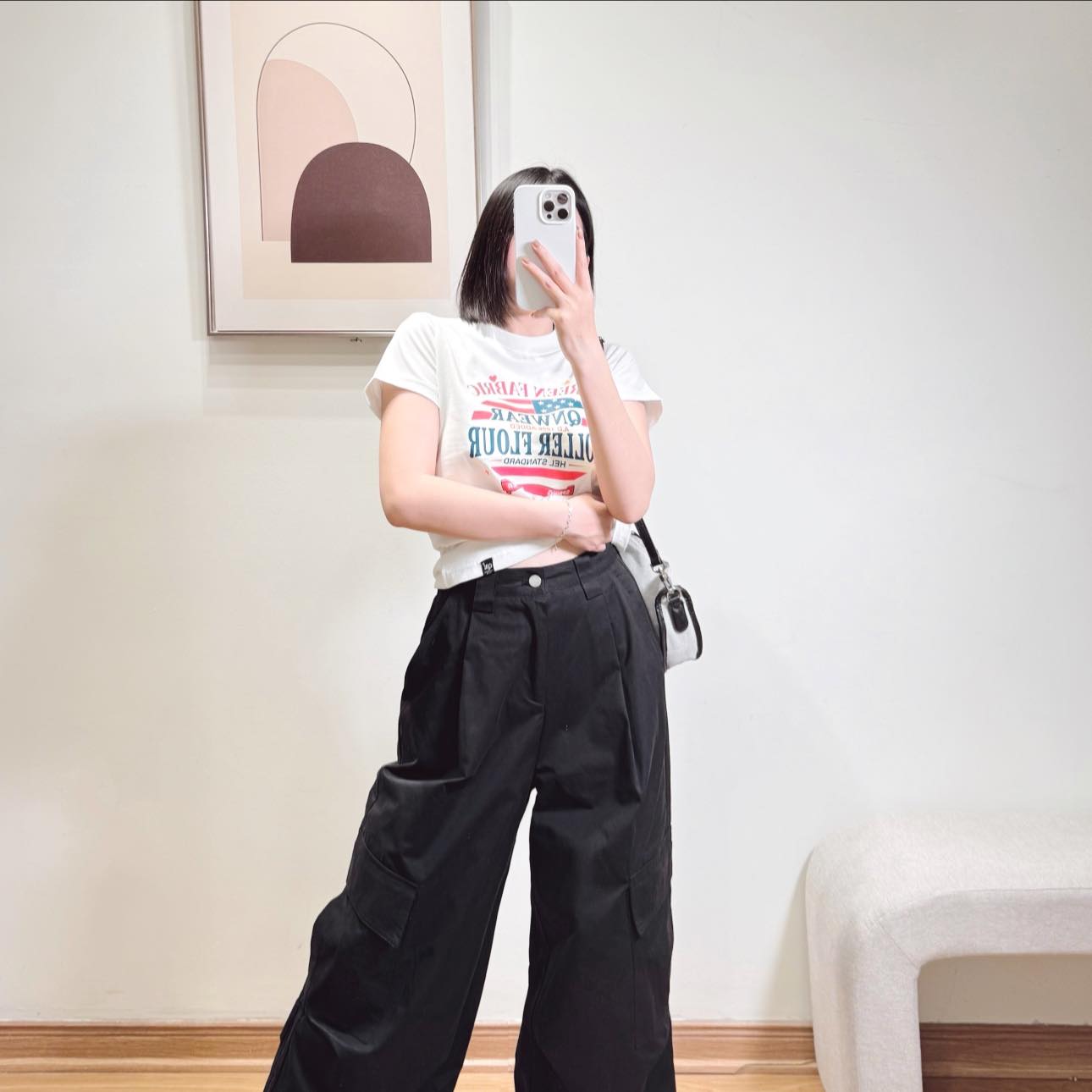 988 QUẦN KAKI ĐEN PHỐI TÚI HỘP  ( V022 ) - SALE 2502