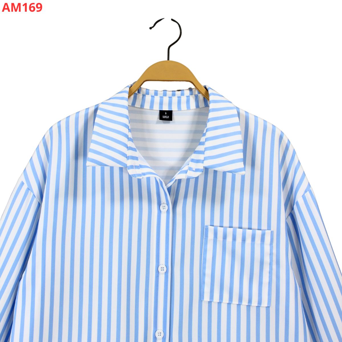 AM169 - ÁO SƠ MI SỌC XANH_thumbnail_5