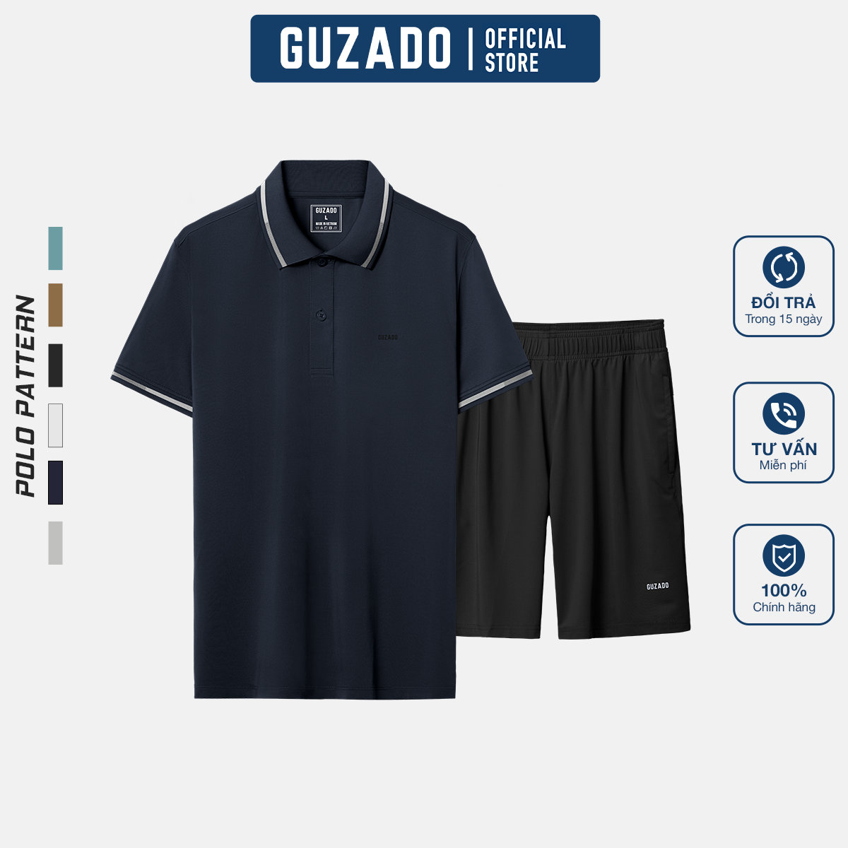 Bộ quần áo thể thao nam Guzado Chất Coolmax Mát Mẻ BPS05_thumbnail_4
