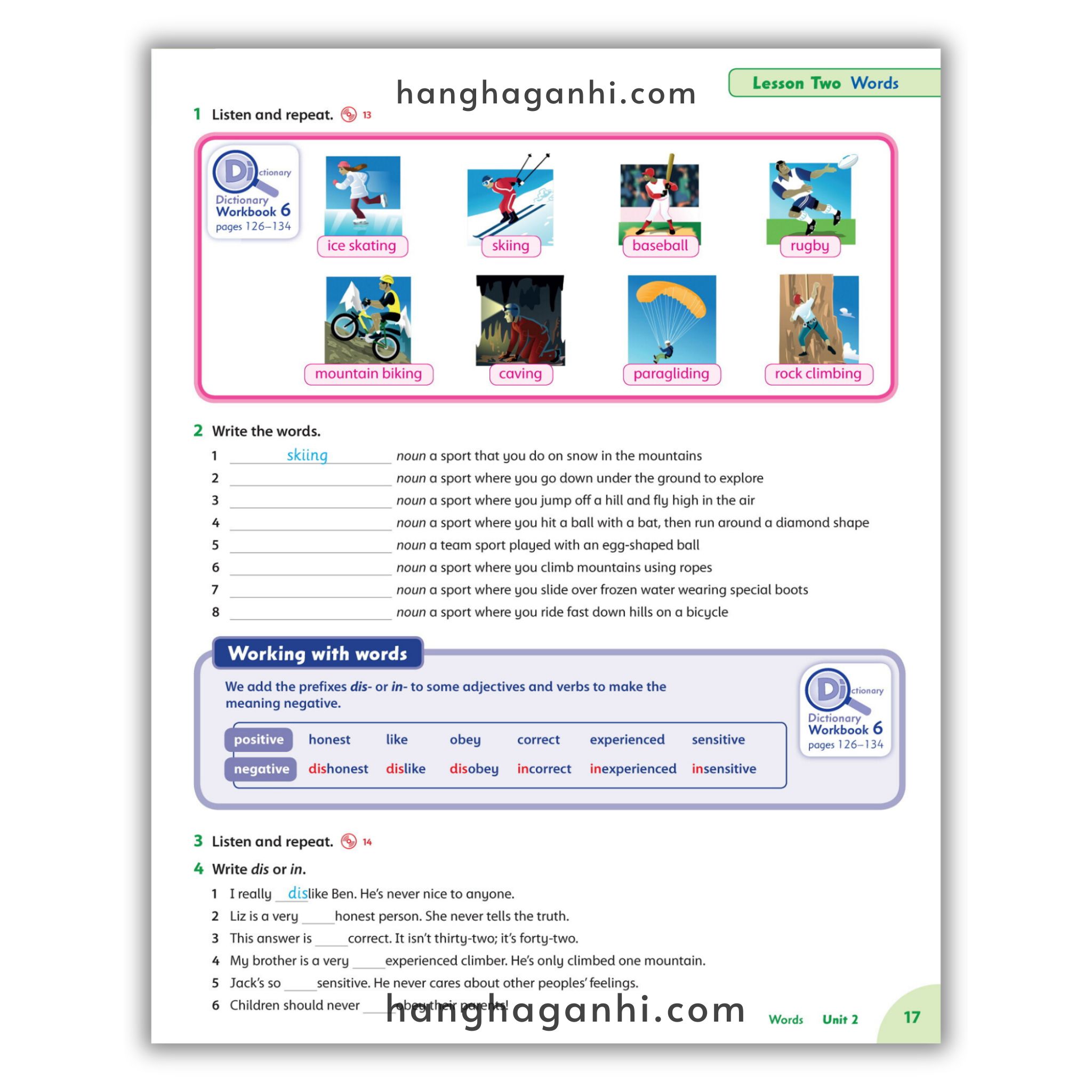 Bộ sách Family and Friends Level 6 (Bản 2nd Student book và Work book) – Tặng kèm file nghe_thumbnail_17