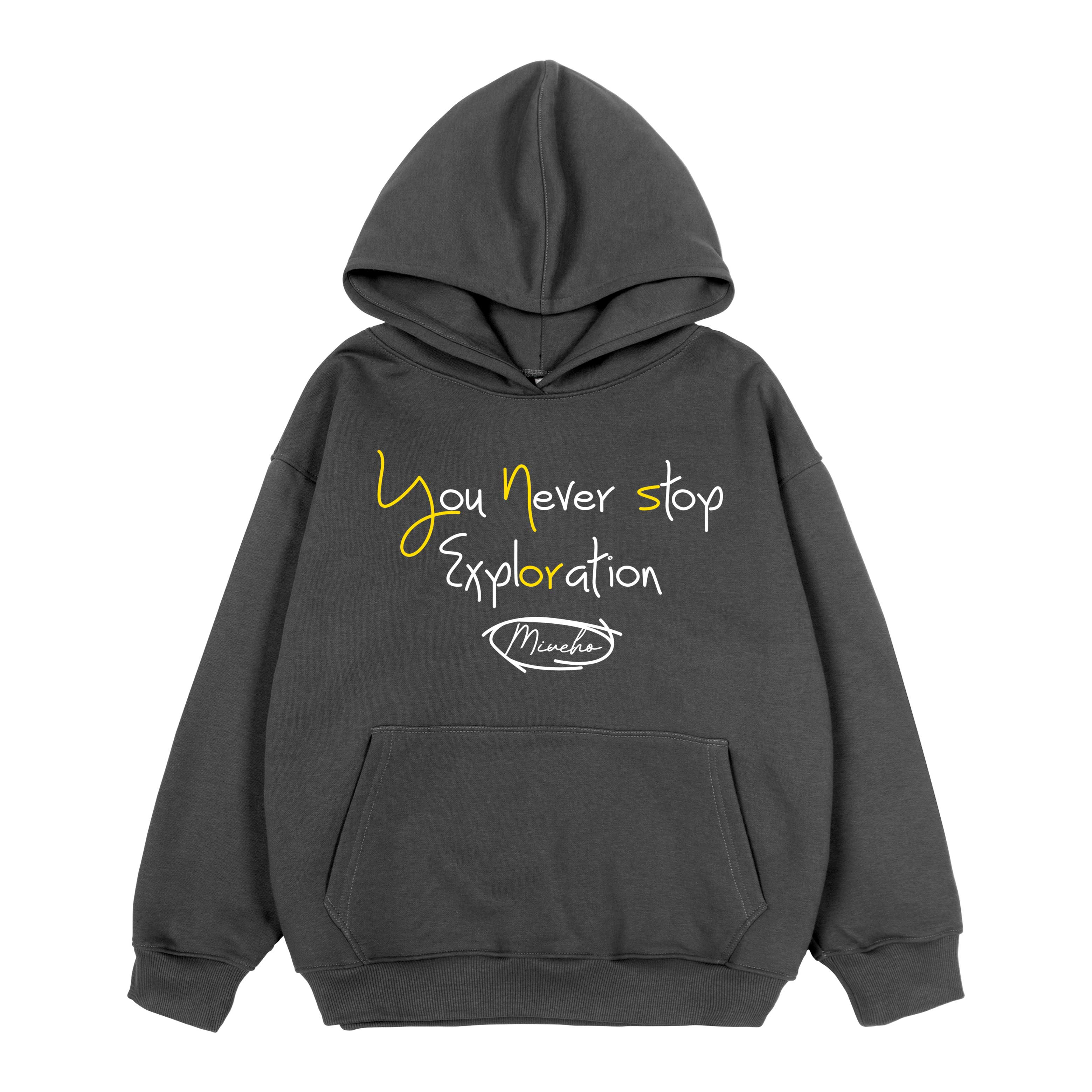Áo hoodie nữ form rộng local brand HDD1615 Miucho vải nỉ chân cua dày dặn mũ tròn in typography_thumbnail_8