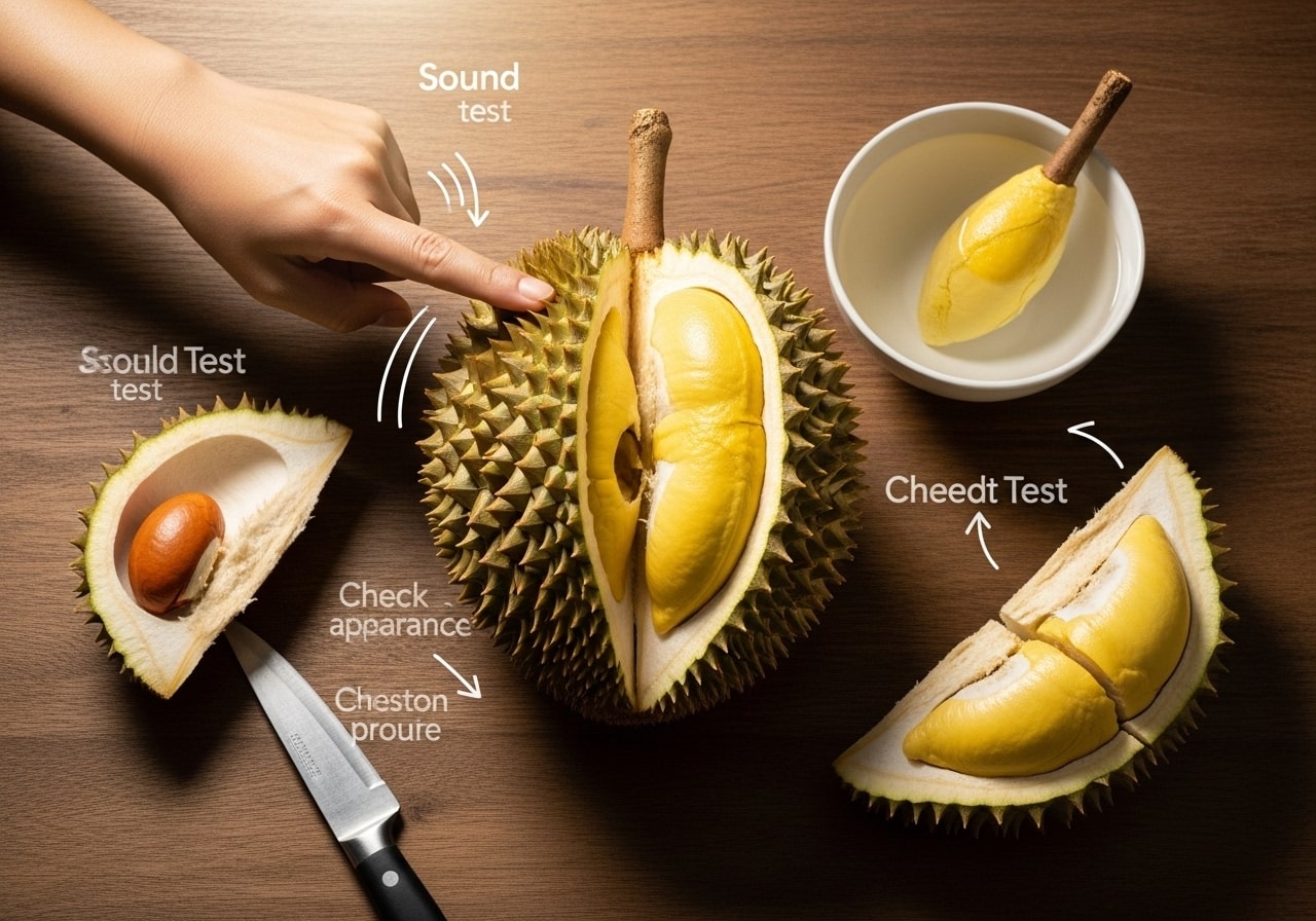 Cách Gõ Sầu Riêng Chín Chuẩn Nhất 2025 Mẹo Từ Tu Farm