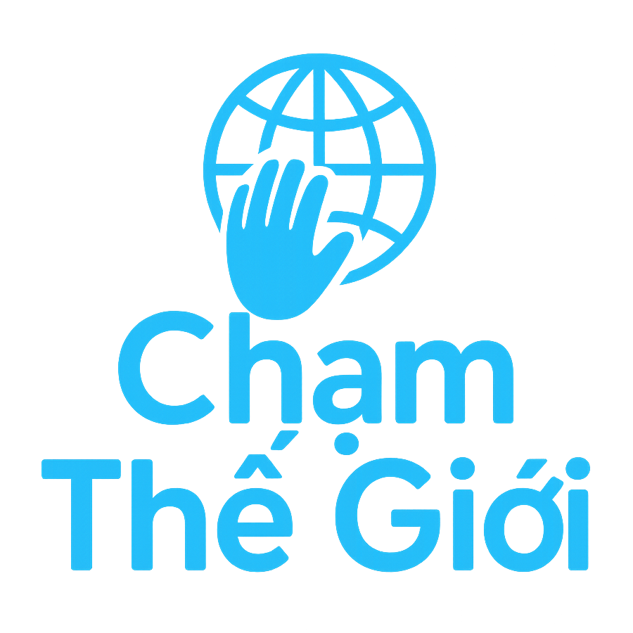 Chạm Thế Giới Logo Design