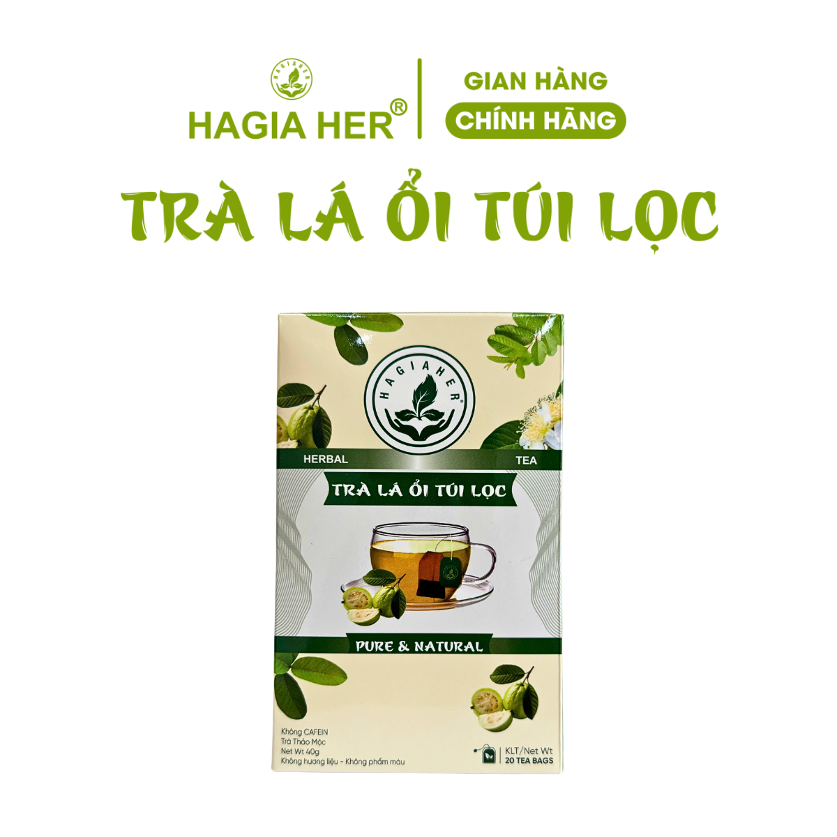 TRÀ LÁ ỔI TÚI LỌC