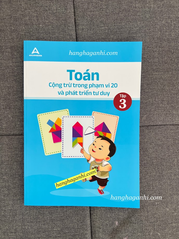 Toán cộng trừ phạm vi 20 Archimedes tập 3