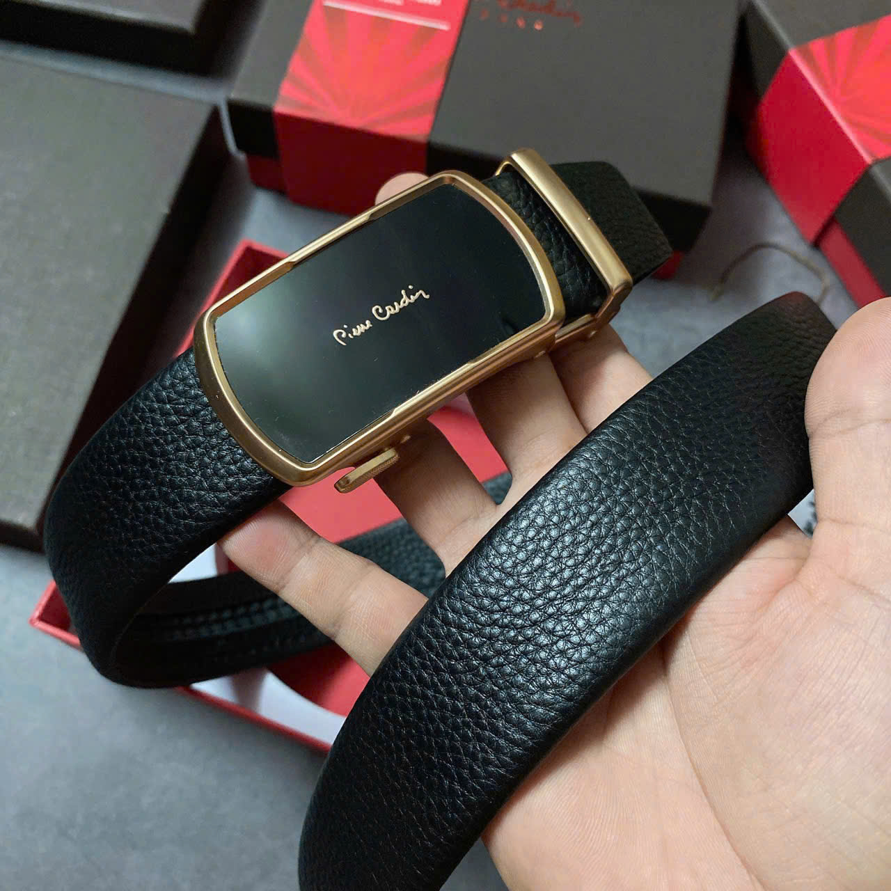 T101 THẮT LƯNG NAM 2 MÀU (KÈM TÚI GIẤY)_thumbnail_12