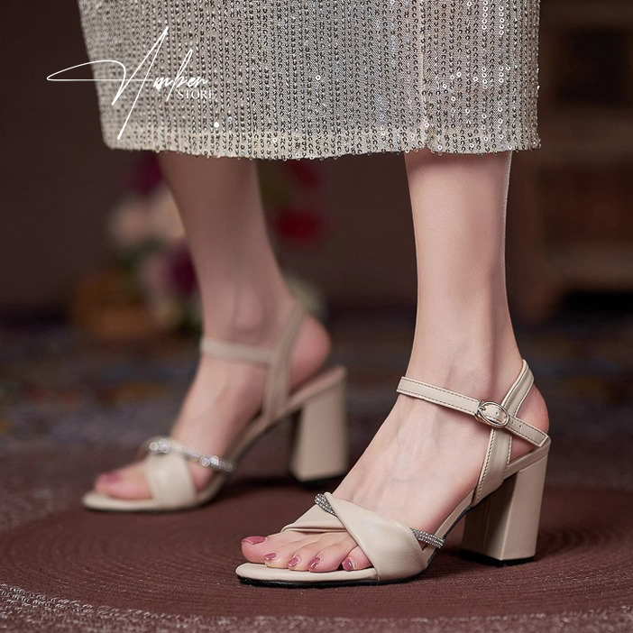 Giày Sandal Cao Gót Nữ Phối Đá Sang Trọng – CG19_thumbnail_2