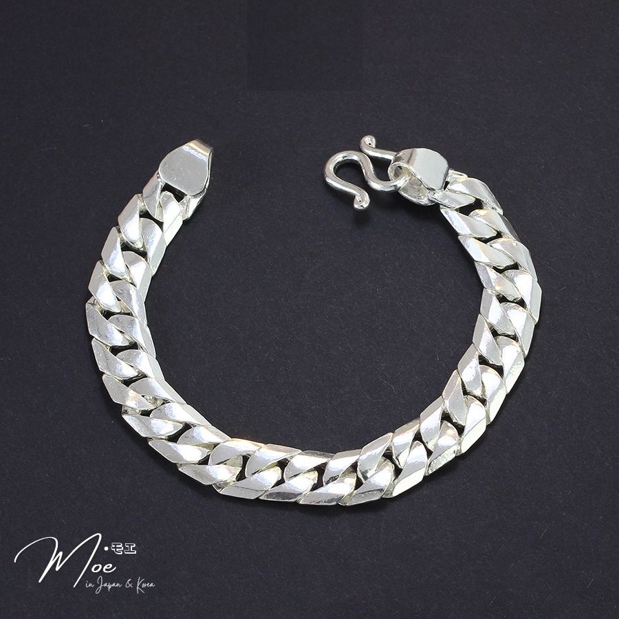 MT5 - Lắc tay nam họng xích lưỡi cưa trơn cá tính (7c)