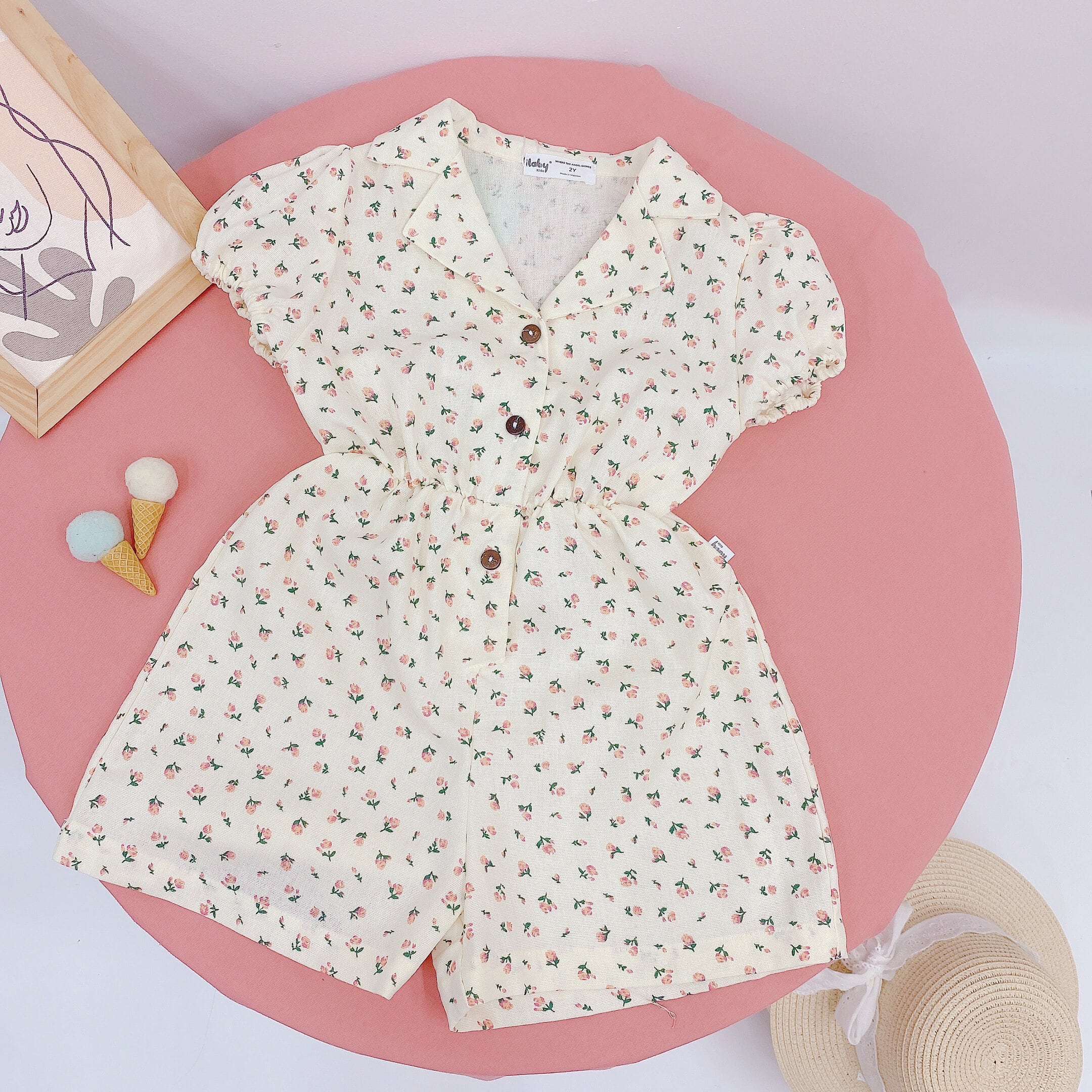 Jumpsuit bé gái cổ bẻ ve_thumbnail_0