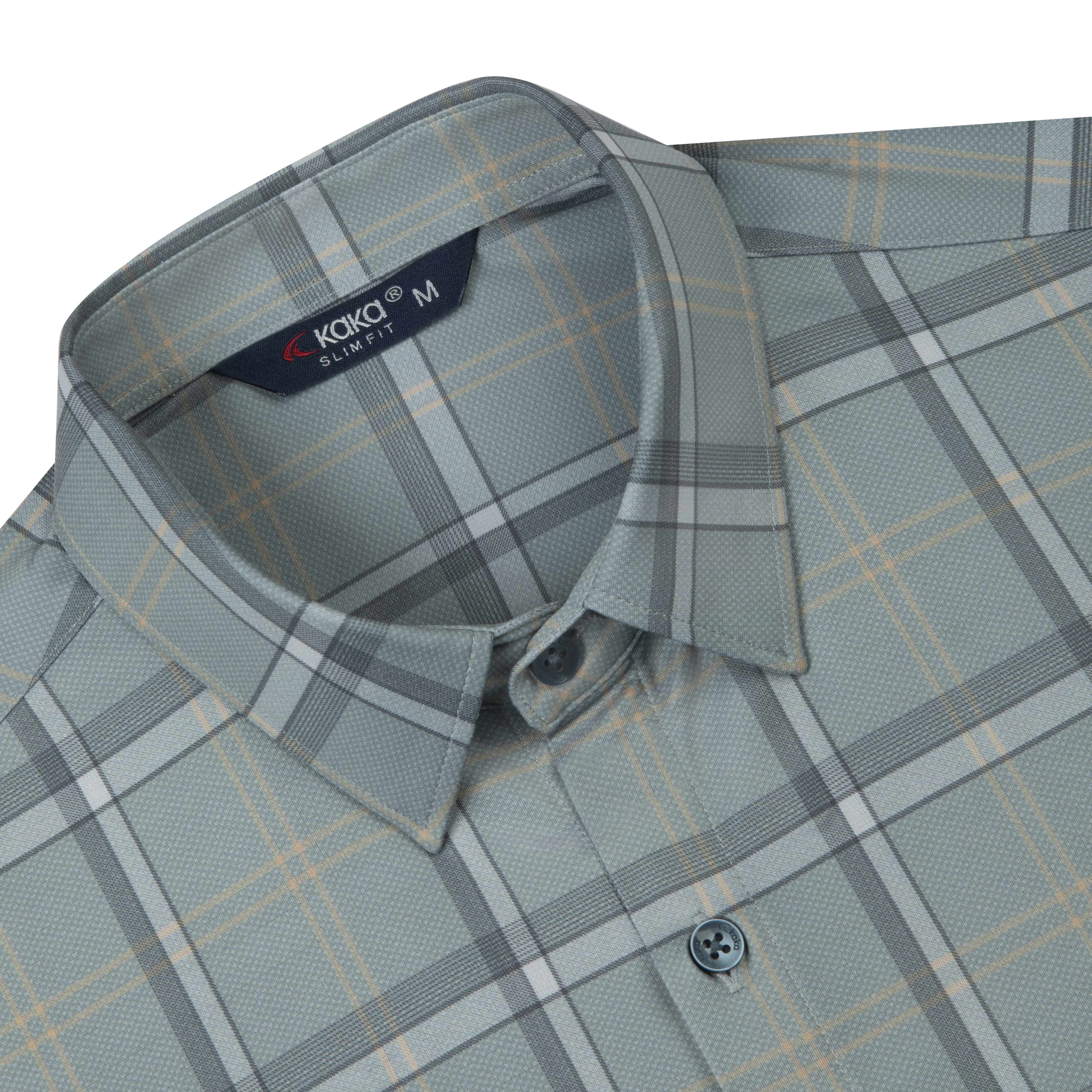 Áo Sơ Mi KaKa Bamboo co giãn kẻ sọc lớn S25_thumbnail_6