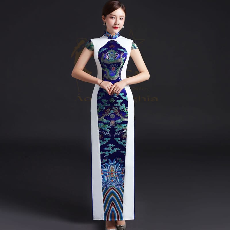 Sườn xám mẫu số bốn