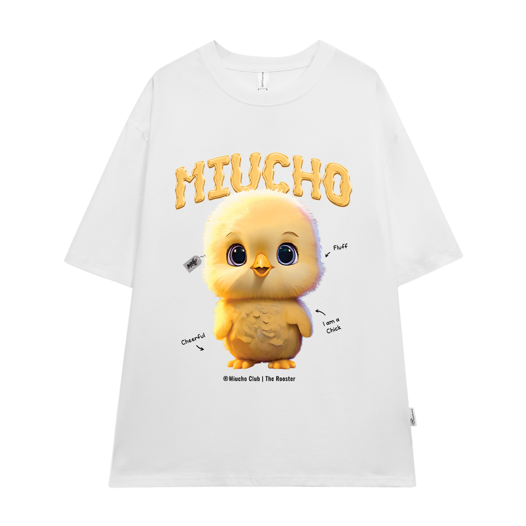 Áo thun form rộng 12 con giáp tuổi Dậu ATD1240 Miucho tay ngắn cổ tròn in mix_thumbnail_0