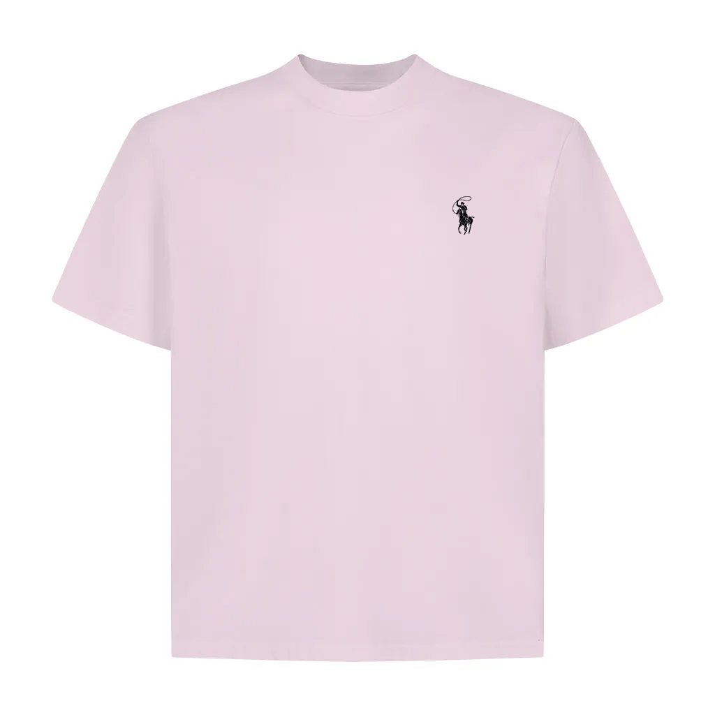 Áo thun boxy basic nhiều màu 2509 Miucho vải cotton co giãn thoáng mát cổ tròn in artwork