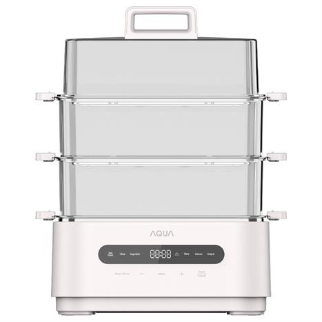 Nồi hấp điện đa năng AQUA ASMC-ES101(W) trắng