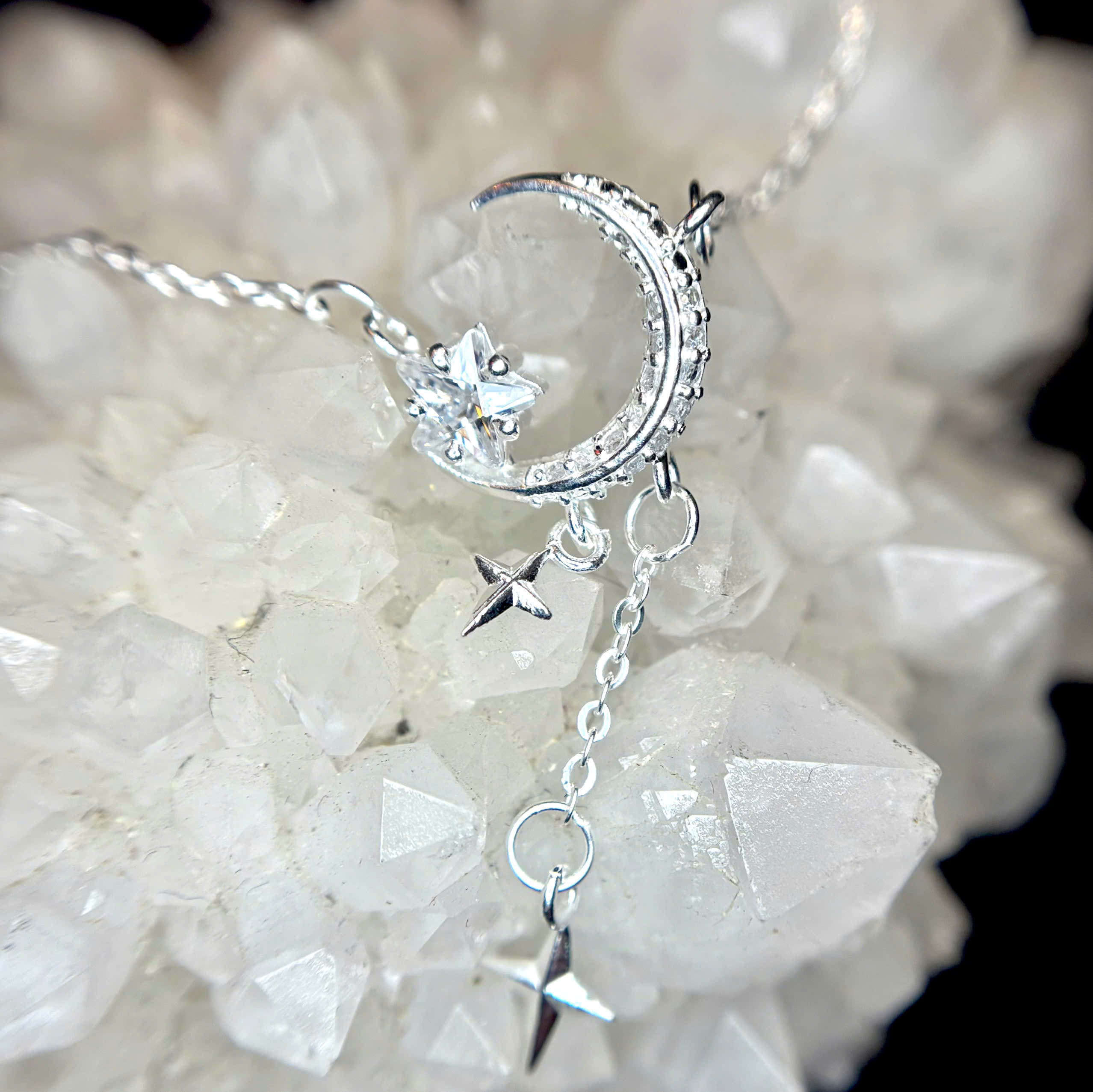 Vòng cổ bạc xi bạch kim trăng sao rơi_thumbnail_2