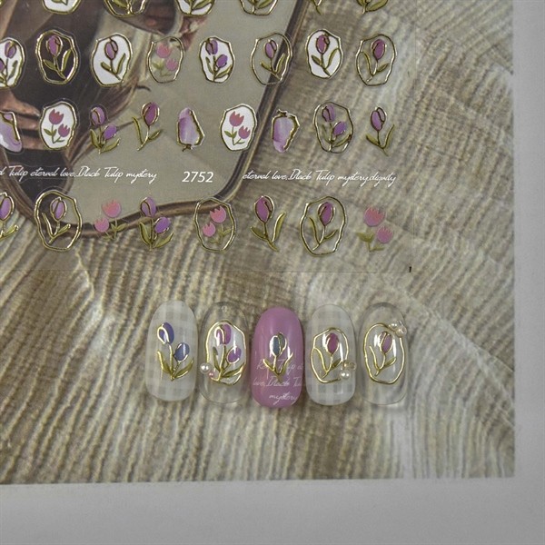 Sticker Hoa + Lá - To2752