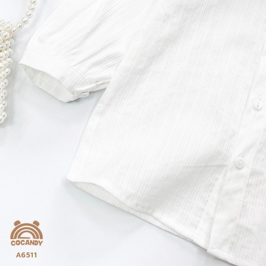 Áo dài TRẮNG cổ viền bèo vai phối bèo_thumbnail_5