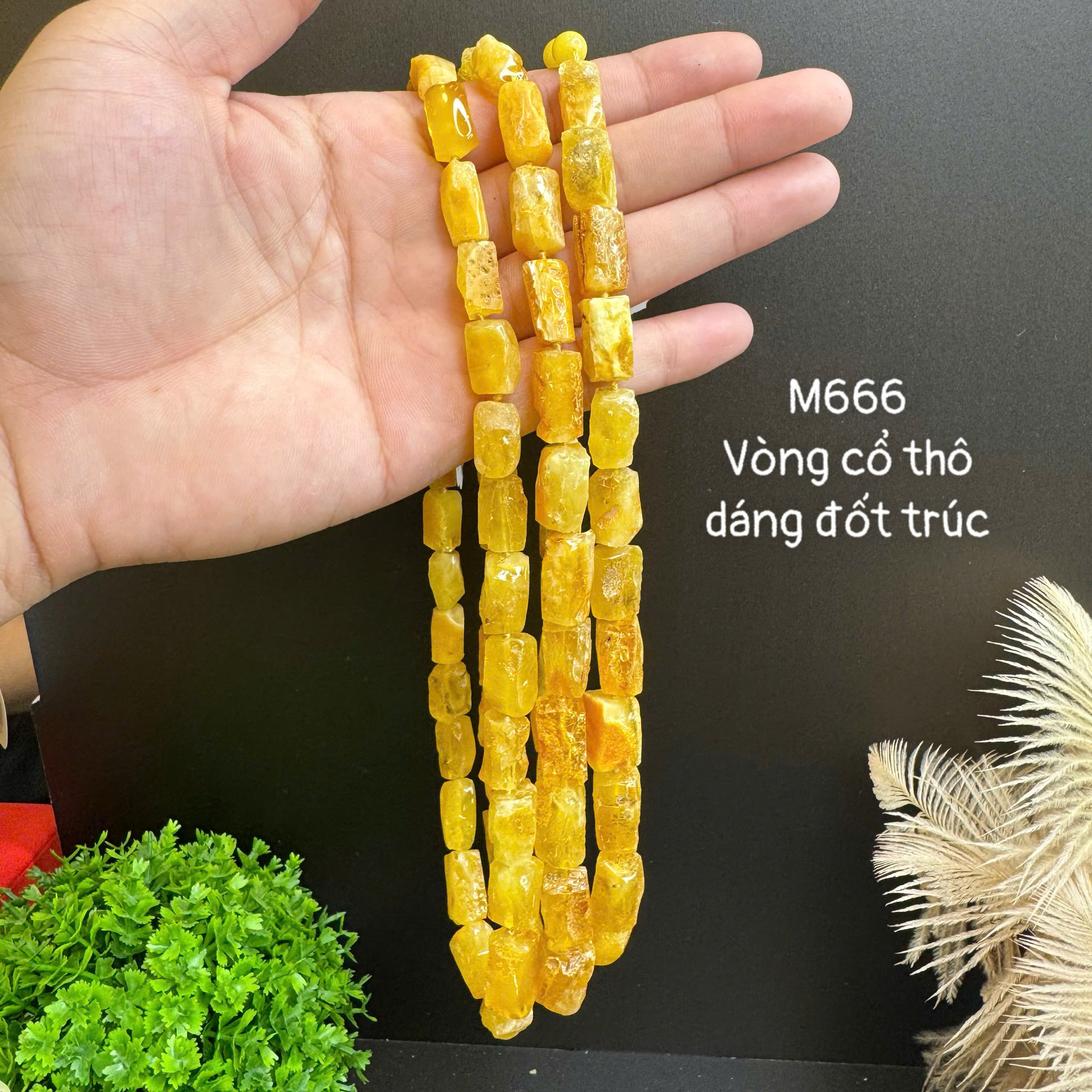 Vòng Cổ Thô Dáng Đốt Trúc - M666