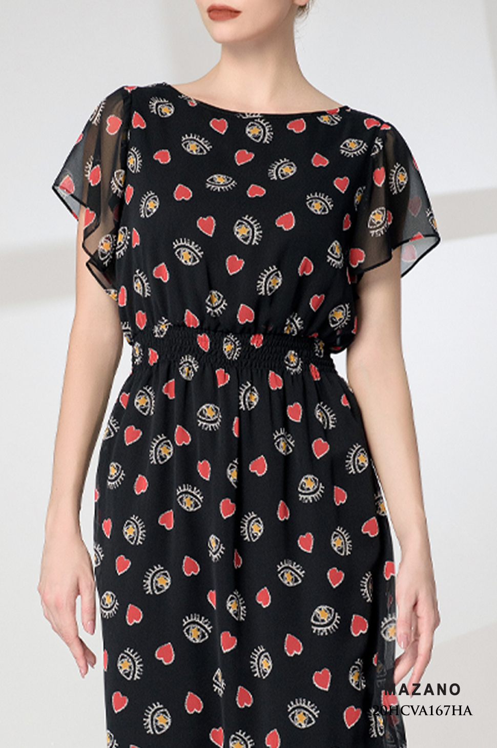 Đầm đen chun eo tay tiên_thumbnail_2