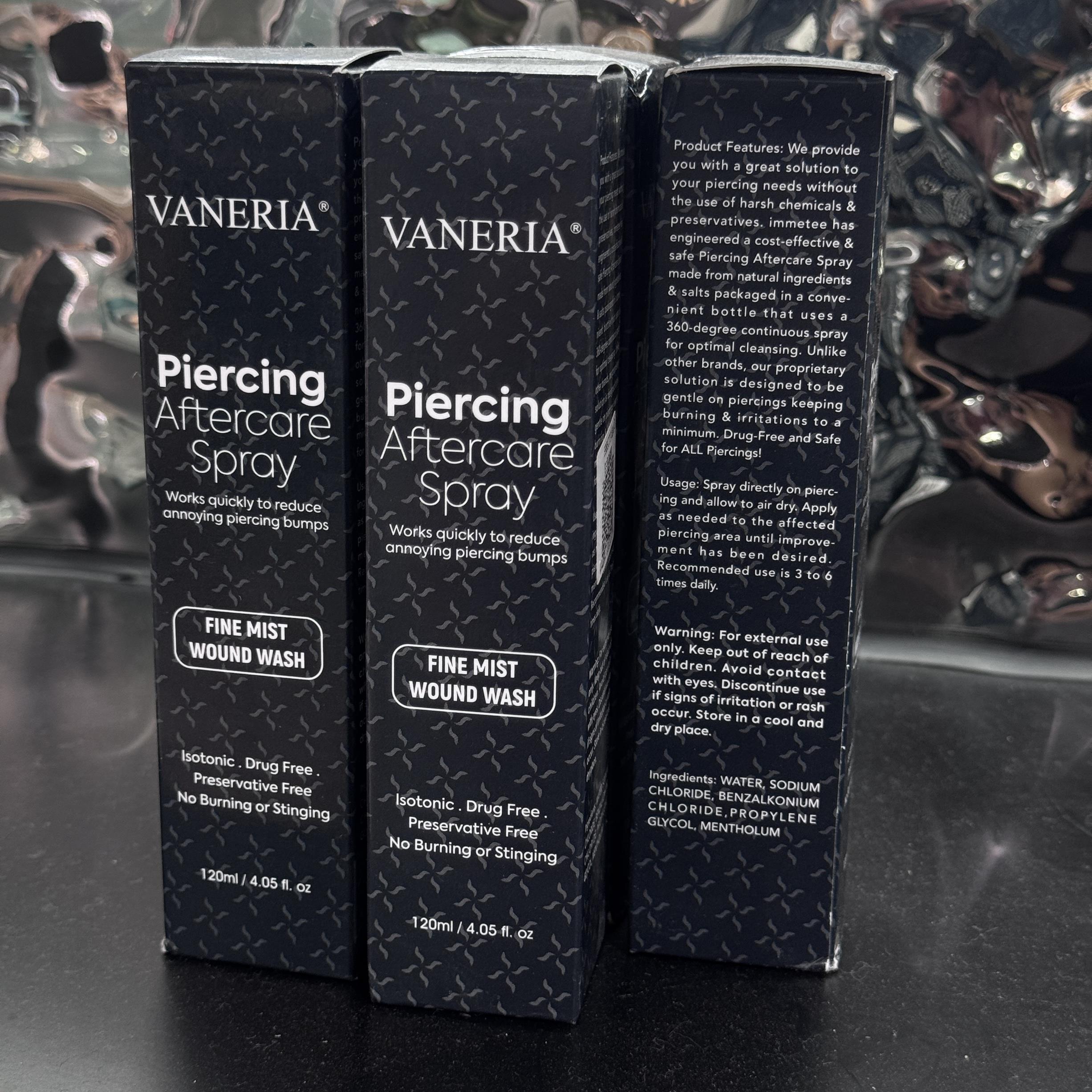 Dung dịch vệ sinh sau xỏ chai xanh lớn tặng kèm tăm bông_thumbnail_2